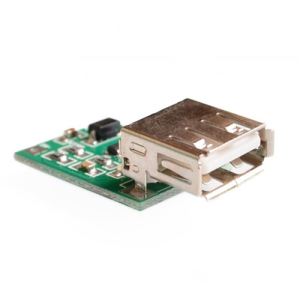 Mini DC-DC convertitore Boost 0.9 v ~ 5V a 5V 600MA caricatore USB Output intensificare con modulo di potenza