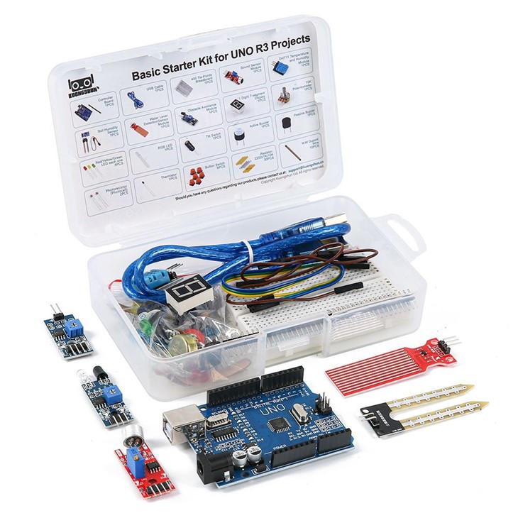 Basic Starter Kit For UNO R3 Projects